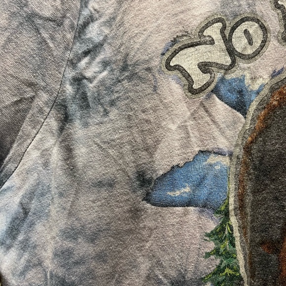 Vintage Bob Ross ‘no mistakes just happy accidents’ the dye long sleeve, med - Picture 5 of 8